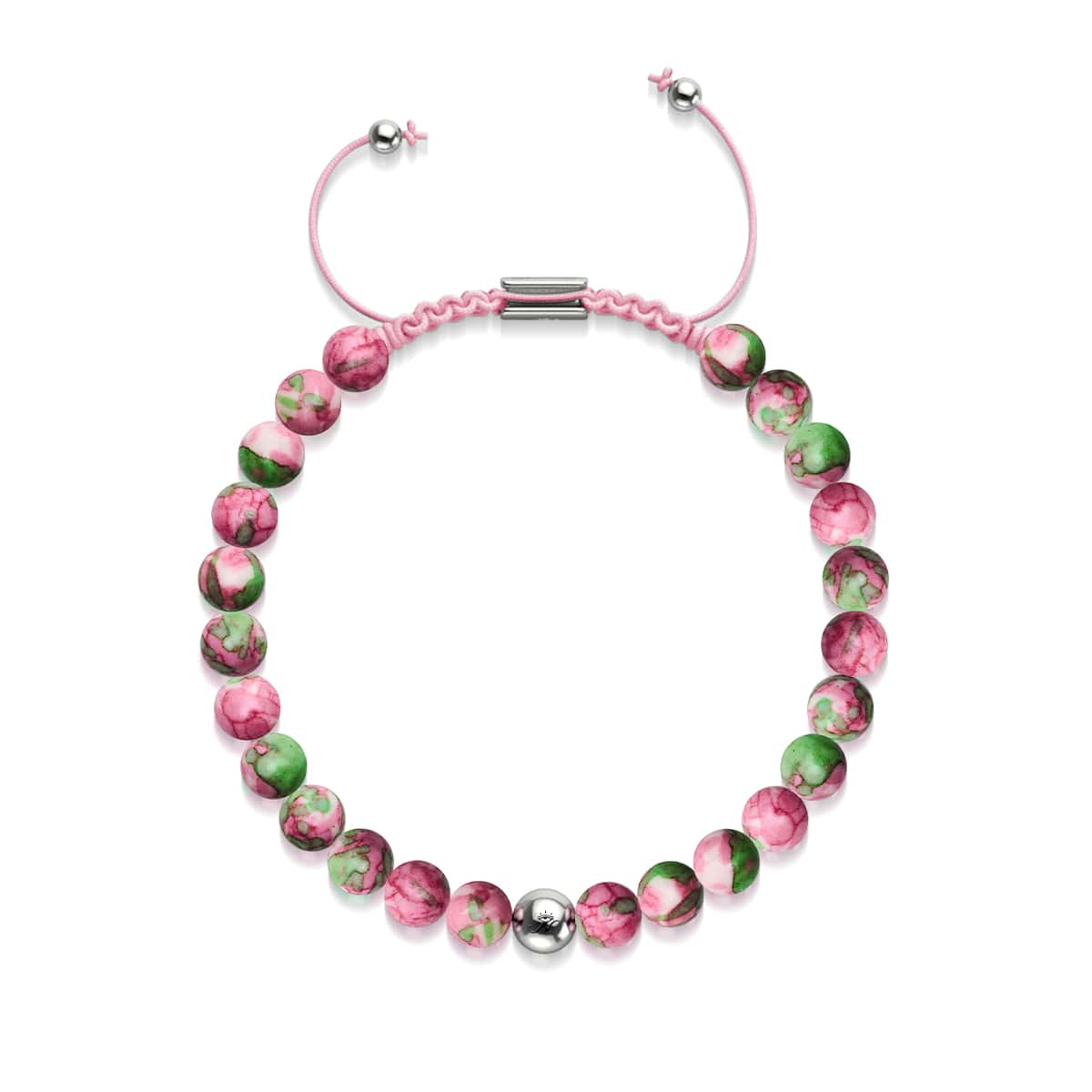 Picasso Porcelain Macrame Bracelet | Strawberry Fields