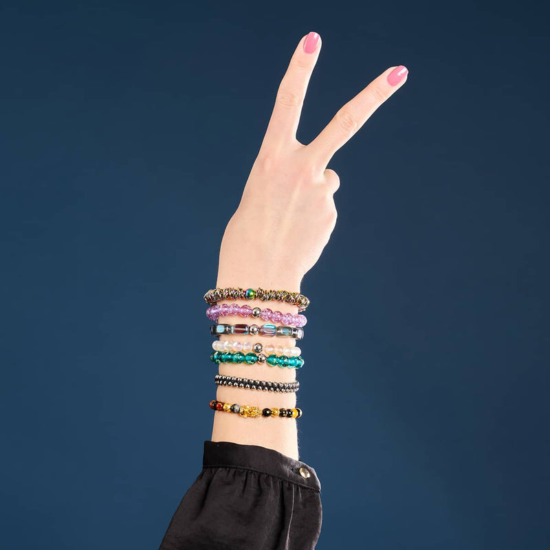 Mini Pixiu Feng Shui Bracelet | FIVE Elements | Chakra Agate x 18k Gold