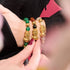 Pixiu Feng Shui Bracelet | EARTH Element | Green Agate x 18k Gold