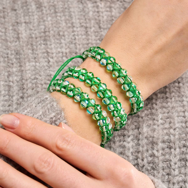 Emerald | Silver | Prisma Vitality Bracelet
