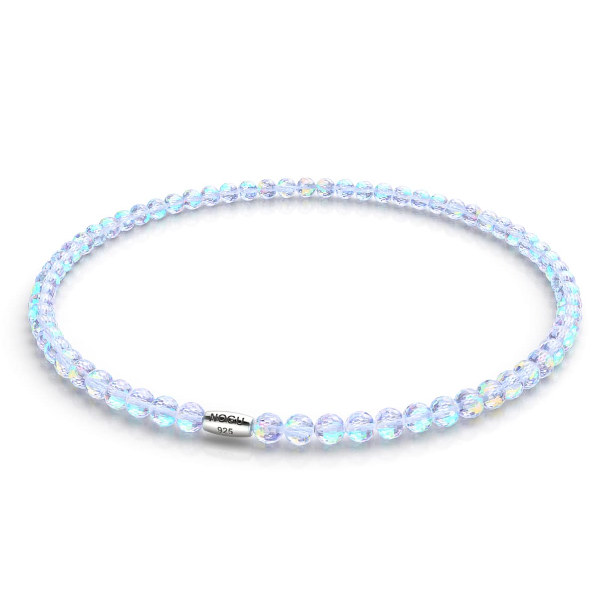 Rainbow White | .925 Sterling Silver | Prisma Wrap