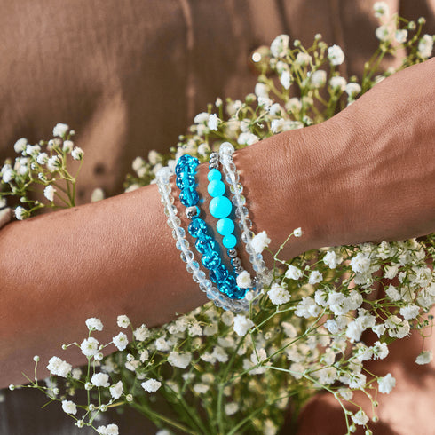 Rainbow White | .925 Sterling Silver | Prisma Wrap