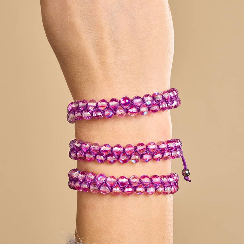Ultraviolet | Silver | Prisma Vitality Bracelet