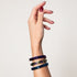 Sacred Geom | Rainbow Hematite | Gunmetal | Octahedron Bracelet
