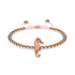 Reef | 18k Rose Gold | Seahorse Macrame Charmballa Bracelet