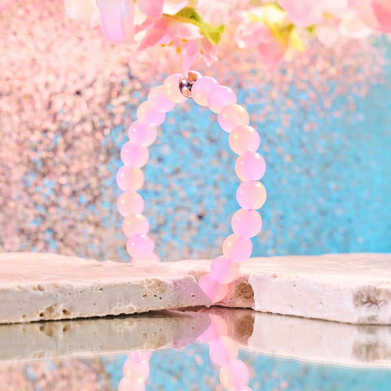 Lavender Fizz | Shimmer Glass Bracelet