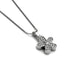 Flower Power | .925 Sterling Silver | Crystal Infinity Clasp Necklace