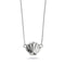 Playa | .925 Sterling Silver | Crystal Sea Shell Infinity Clasp Necklace