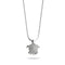 Tortuga | .925 Sterling Silver | Crystal Sea Turtle Infinity Clasp Necklace