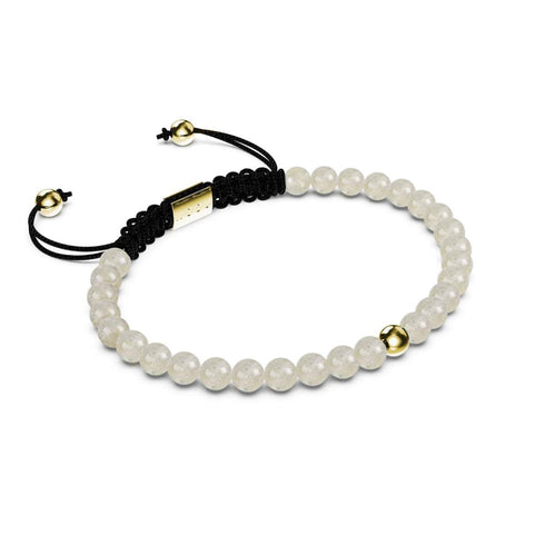 Labradorite | Gold Vermeil | Focus Gemstone Macrame Bracelet