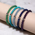 Lapis | Rose Gold Vermeil | Focus Gemstone Macrame Bracelet