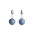 Blue Aventurine | .925 Sterling Silver | Gemstone Stud Earrings