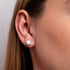 Howlite | .925 Sterling Silver | Gemstone Stud Earrings
