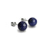 Lapis | .925 Sterling Silver | Gemstone Stud Earrings