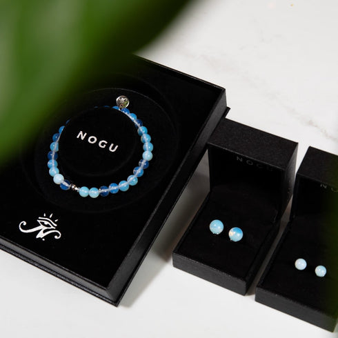 Opal Moonstone | .925 Sterling Silver | Gemstone Stud Earrings