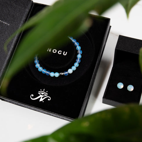 Opal Moonstone | .925 Sterling Silver | Gemstone Stud Earrings