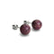 Purple Regalite | .925 Sterling Silver | Gemstone Stud Earrings