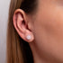 Rose Quartz | .925 Sterling Silver | Gemstone Stud Earrings