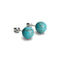 Turquoise | .925 Sterling Silver | Gemstone Stud Earrings