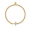 Blessed | Gold Vermeil | CZ Diamond Cross Bracelet