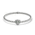 Fierce | .925 Sterling Silver | CZ Diamond Cat Bracelet