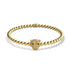 Fierce | Gold Vermeil | CZ Diamond Cat Bracelet