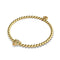 Fierce | Gold Vermeil | CZ Diamond Cat Bracelet