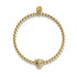 Fierce | Gold Vermeil | CZ Diamond Cat Bracelet