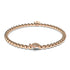 Tortuga | .925 Sterling Silver Rose Gold Vermeil | CZ Diamond Sea Turtle Bracelet
