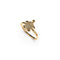 Tortuga | Gold Vermeil | CZ Diamond Sea Turtle Ring