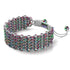 Chameleon Links | Deluxe Kismet Bracelet | White x Unicorn Silver