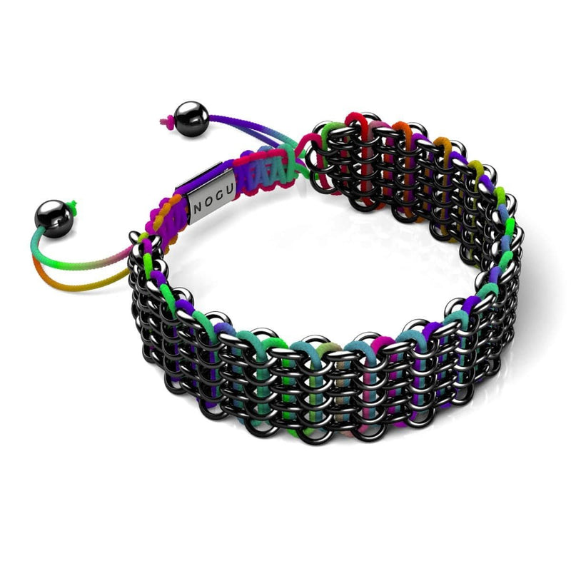Macaw Links | Deluxe Kismet Bracelet | Spectrum x Gunmetal