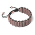 Tiger Links | Deluxe Kismet Bracelet | Black x Rose Gold