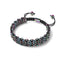 Chameleon Links | Original Kismet Bracelet | Black x Unicorn Silver