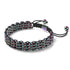 Chameleon Links | Original Kismet Bracelet | Black x Unicorn Silver