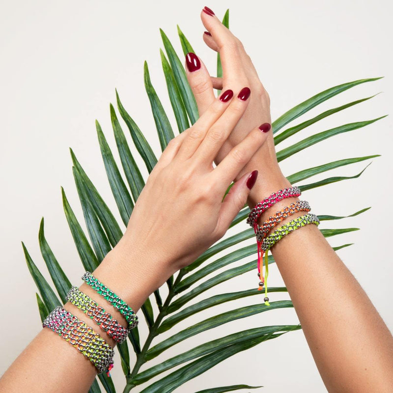 Macaw Links | Original Kismet Bracelet | Spectrum x Silver