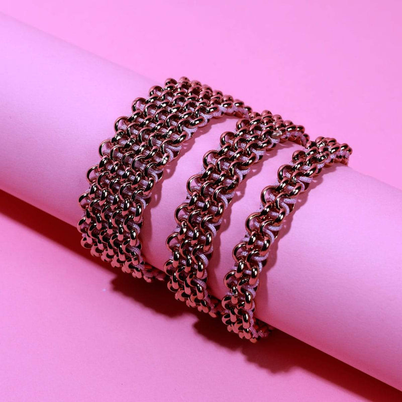 Monarch Butterfly Links | Original Kismet Bracelet | Pink x Rose Gold