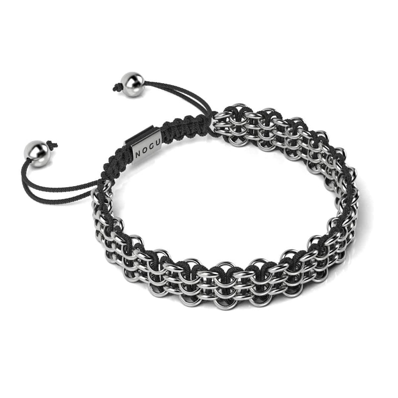 Panda Links | Original Kismet Bracelet | Black x Silver