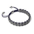 Sumatran Elephant Links | Original Kismet Bracelet | Blue x  Silver