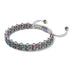 Chameleon Links | Mini Kismet Bracelet | White x Unicorn Silver