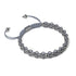 Eagle Links | Mini Kismet Bracelet | Grey x Silver