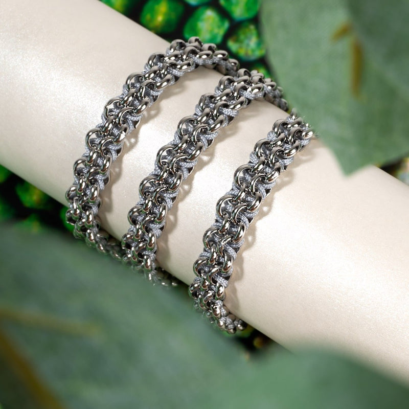 Koala Links | Mini Kismet Bracelet | Grey x Silver
