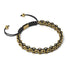 Lion Links | Mini Kismet Bracelet | Black x Gold