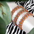 Orangutan Links | Mini Kismet Bracelet | Orange x Silver