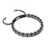 Panda Links | Mini Kismet Bracelet | Black x Silver