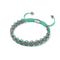 Peacock Links | Mini Kismet Bracelet | Teal x Silver