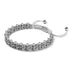 White Rhino Links | Mini Kismet Bracelet | White x Silver
