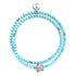 Turquoise | Silver | Tortuga Gemstone Wrap