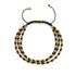 Trinity | Gold x Gunmetal | Triple Strand Bracelet