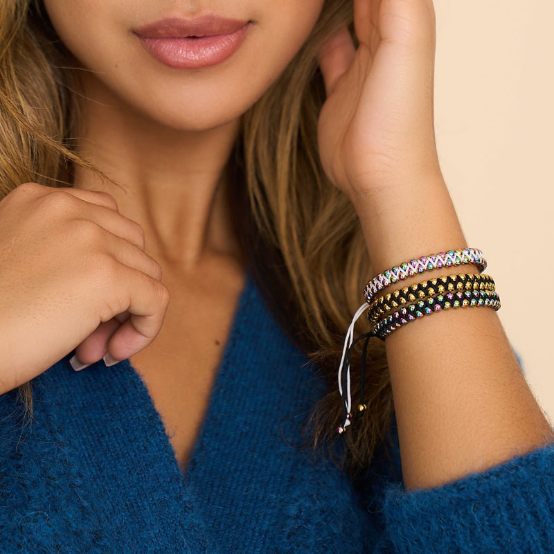 Gold | Black | Mini Vitality Bracelet